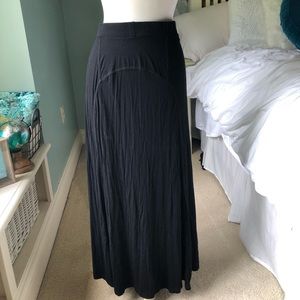 White House Black Market Black Maxi Skirt